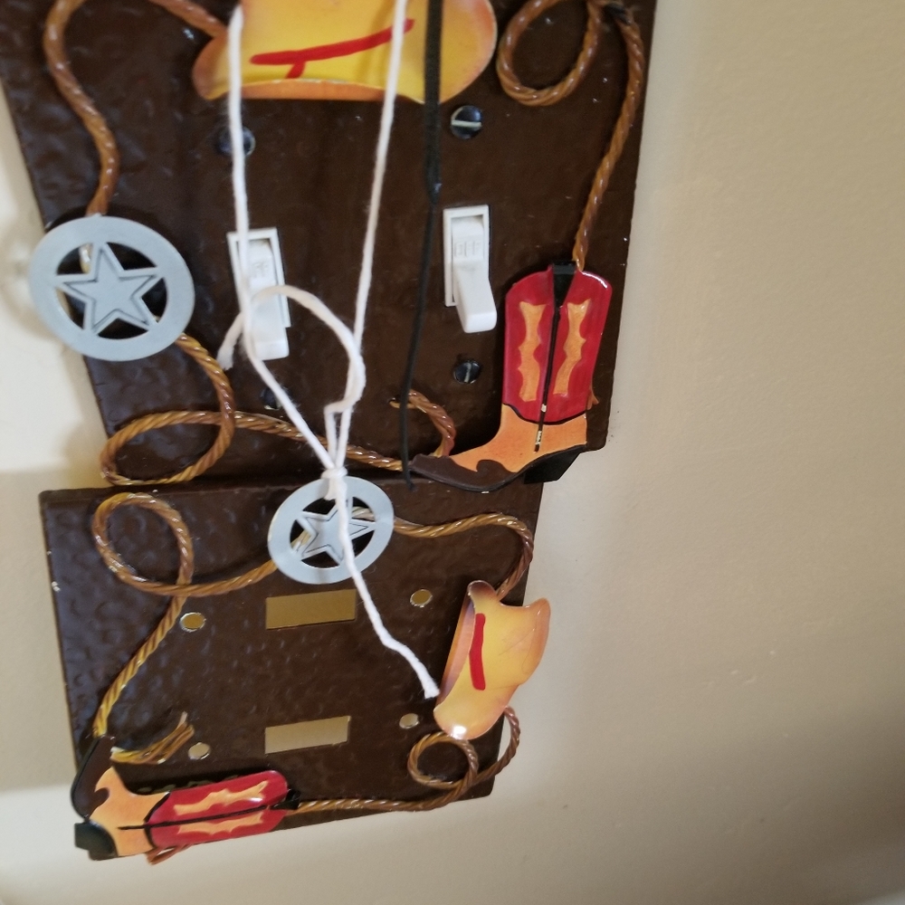 Western double light switches